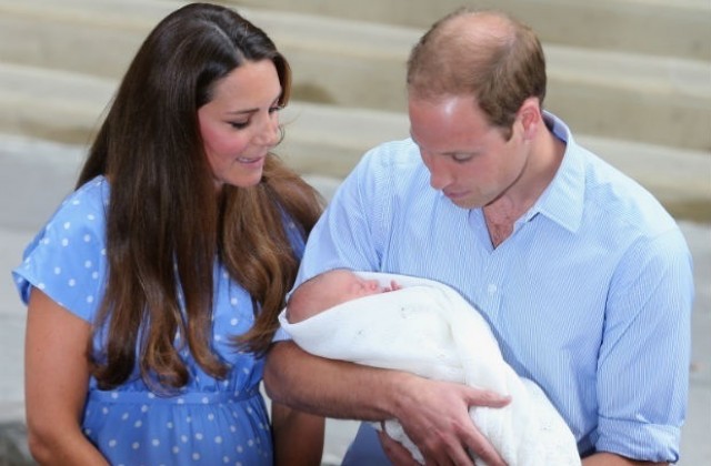 Кейт и Уилям избраха фотограф за кръщенето на принц Джордж