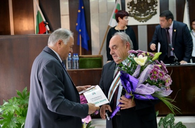 Ивайло Абаджимаринов стана Почетен гражданин на Сливен