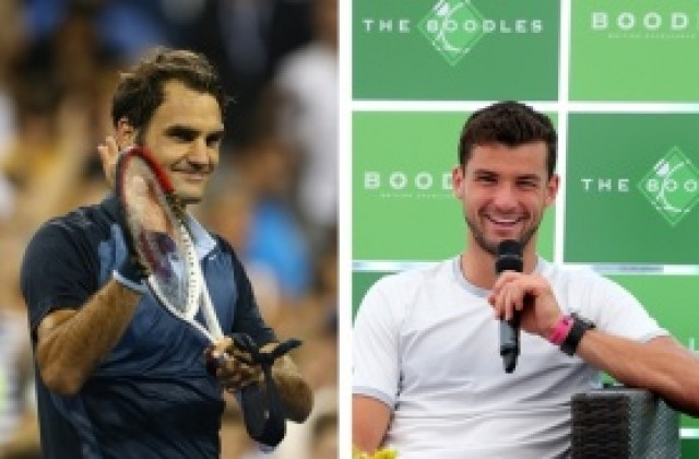 Гришо игра мъжки, но Федерер се оказа голяма хапка