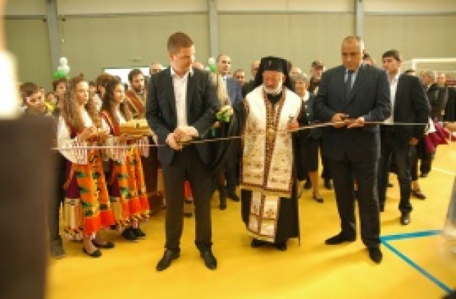 Стара Загора се окичи с нова спортна зала