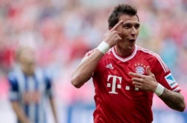 Пеп: Манджукич е най-добрият нападател в света