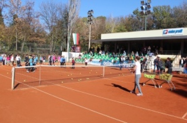 Саманта Стоусър и Анастасия Павлюченкова изнесоха открит урок