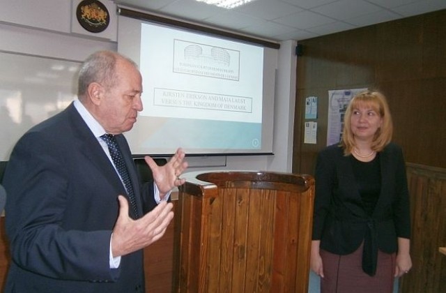 Нова учебна съдебна зала за студентите от ЮЗУ Неофит Рилски