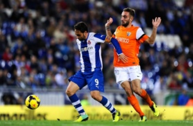 Еспаньол и Малага си стиснаха ръцете за 0:0