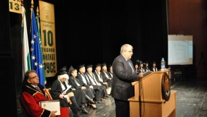 10 години празнува русенският филиал на ВУАРР Пловдив