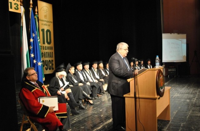 10 години празнува русенският филиал на ВУАРР –Пловдив