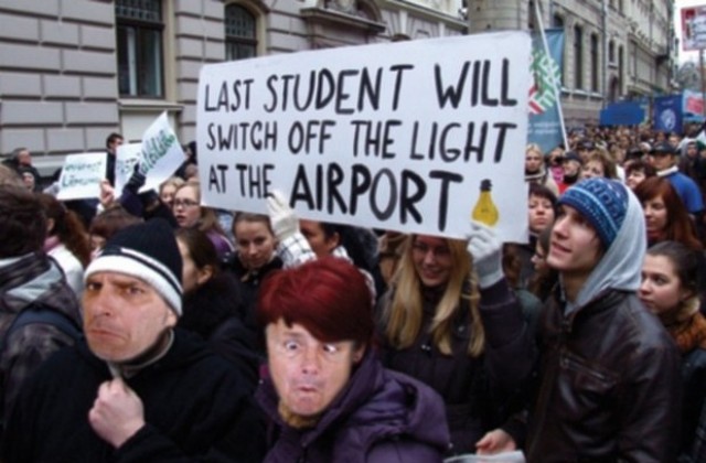 Сензация!!! „Шведска маса” стои зад студентските протести