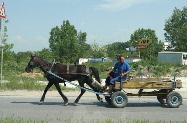 Каруцар заби лопата в гърба на шофьор от градския транспорт