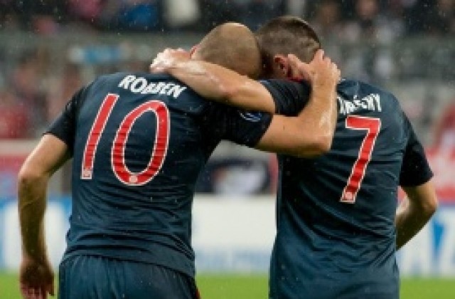 Робен пропуска мача на Байерн с Виктория