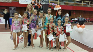 Гимнастичките на Велбъжд демонстрираха класа в Унгария за Купата на