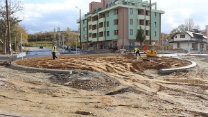 Готов е основният ринг на кръстовището на бул Яворов