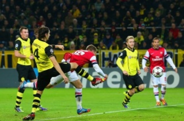 Арсенал си върна на Борусия, Наполи прекърши Марсилия