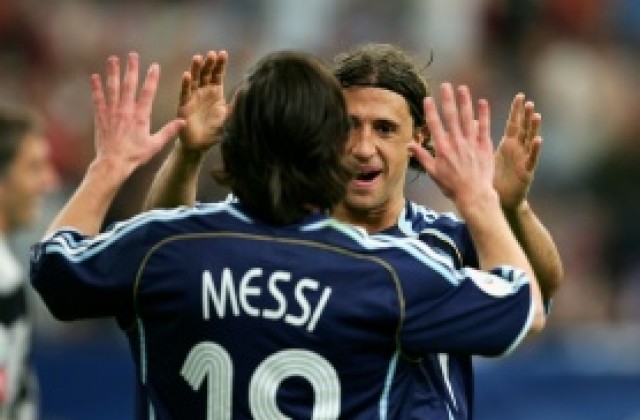 Креспо: Предпочитам Меси пред Марадона