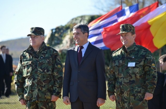 Висока оценка на учението в Ново село от президента Плевнелиев