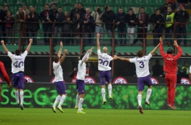 Фиорентина с труден успех в Румъния