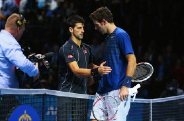 Трудна победа над Дел Потро прати Ноле в полуфиналите