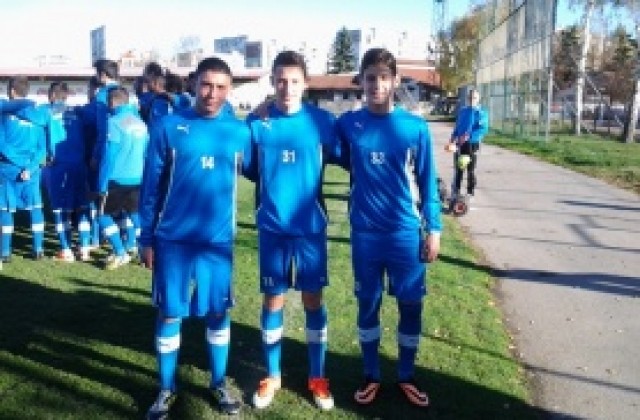 Боримиров, Георги Янев и Илиян Стефанов тренират с мъжете на Левски