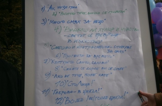Габрово в цикъл и Габрово - Остав(к)а са две от предложенията за тема на Карнавал 2014