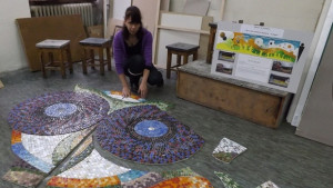 Цветни мозаечни пана ще украсяват детска градина във В Търново