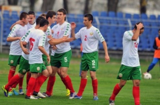 Нови часове за мачовете на България U19