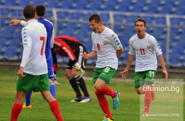 Мисяк започна титуляр при победата на България над Словакия при 19- годишните