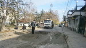 Запушена канализация и фекалии по улица Георги Тертер