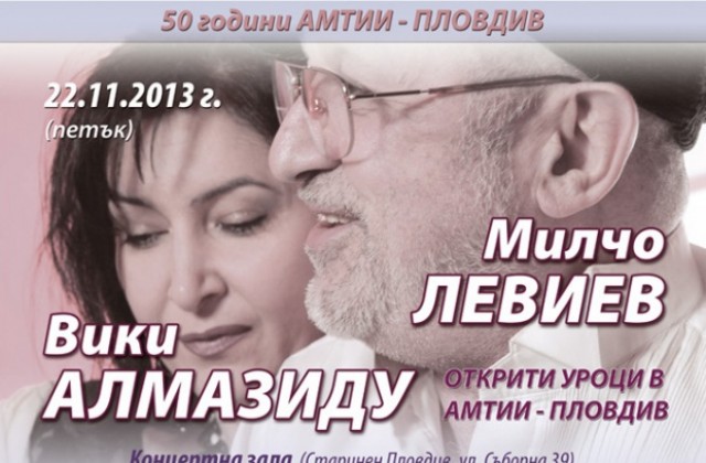 Милчо Левиев и Вики Алмазиду гост-лектори в АМТИИ