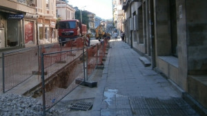 Тротоарната настилка по улица Николаевска е качествена