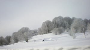 Над 10 см сняг в Осоговската планина