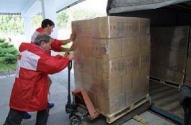 Започва вторият транш от раздаването на хранителни продукти