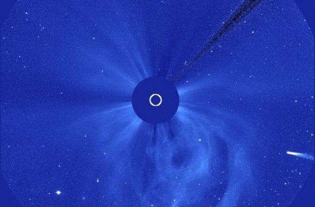 Комета изгоря като Икар