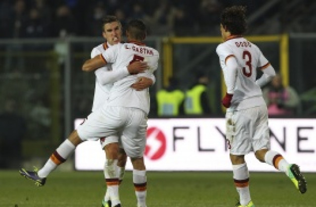 ВИДЕО: Рома залитна с хикс за четвърти пореден път, Самп открадна точка от „Меаца“