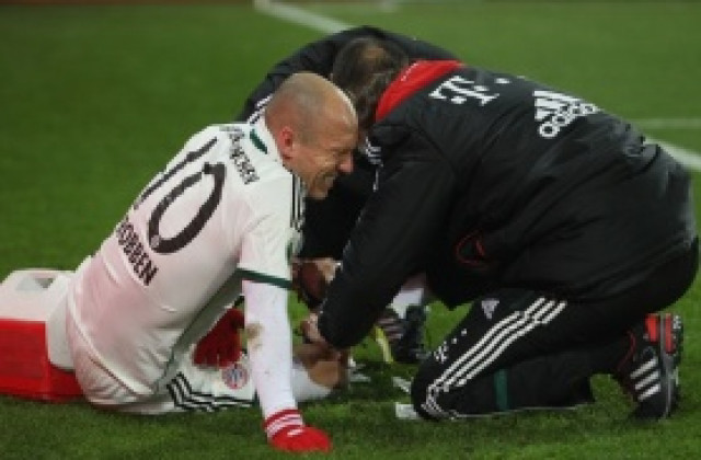 Байерн кротко се справи с Аугсбург, разкървавиха Робен