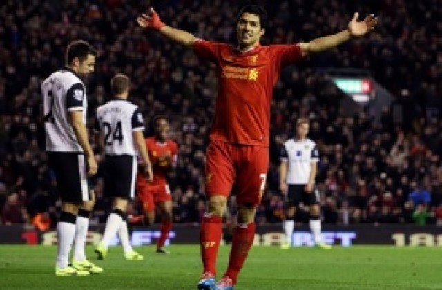 ВИДЕО: Четиритактов Суарес не се умори да пържи „канарчета“