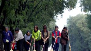 Метли на Чистота изгоряха при пожар