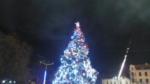 Коледната елха грейна пред стотици кюстендилци