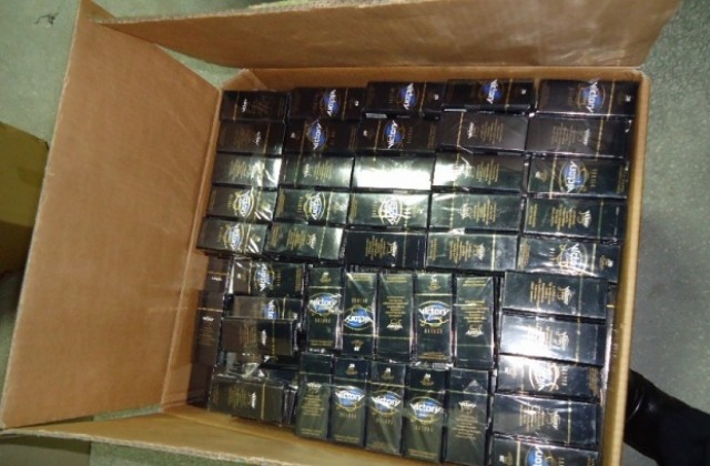 1400 кутии контрабандни цигари открити в шофьорска кабина на ГКПП Лесово