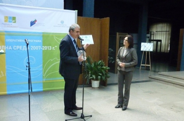 Кметът на община Левски получи наградата „Зелен град