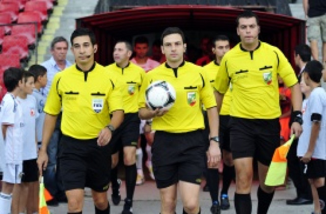 Съдийската комисия спря правата на реферите ръководили Лудогорец – Локо Сф