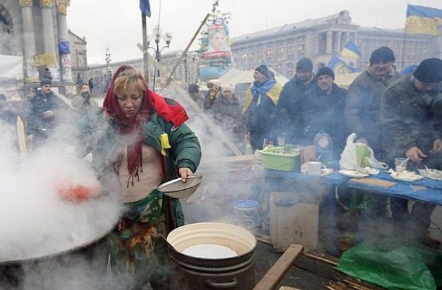 Витя, чао! - Майданът взе на подбив украинския президент