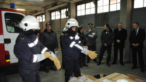 Пожарната получи нови предпазни средства от Община Варна