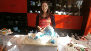 Торти баници и сладки сготвени от ученици на изложба в