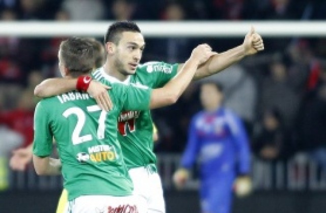 Сент Етиен удари Нант и го надскочи в класирането