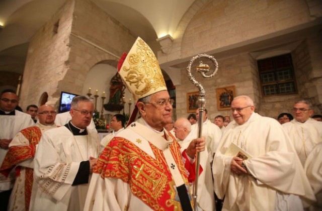 Латинският патриарх на Ерусалим призова за мир в коледното си послание