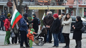 Седянка в Сливен срещу правителството