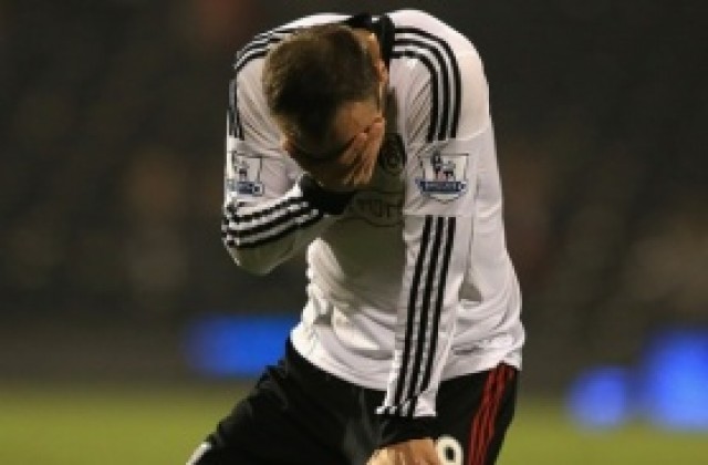 Бербатов не успя да се възстанови за Норич