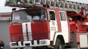 Мерцедес изгоря в Кюлевча