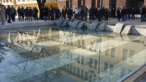 Богоявленски ритуал за изваждането на кръста в Сливен