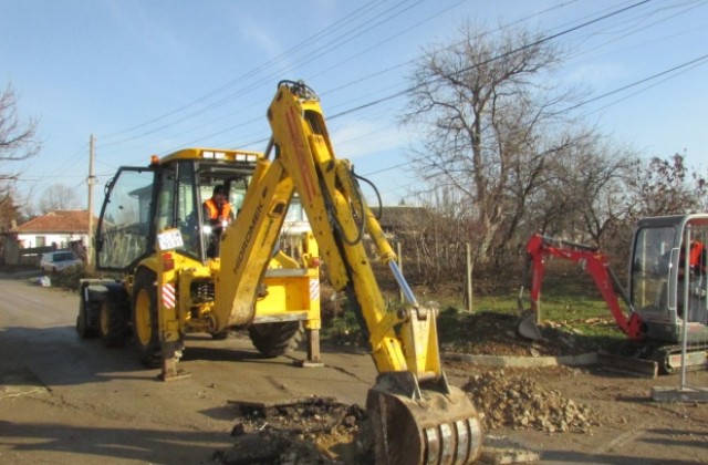 Започна изграждането на канализация по осем улици в Долна Оряховица