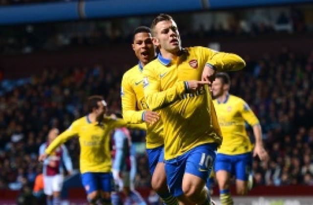 ВИДЕО: Арсенал си върна върха с два гола за минута